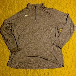 Nike dri fit quarter zip long sleeve shirt